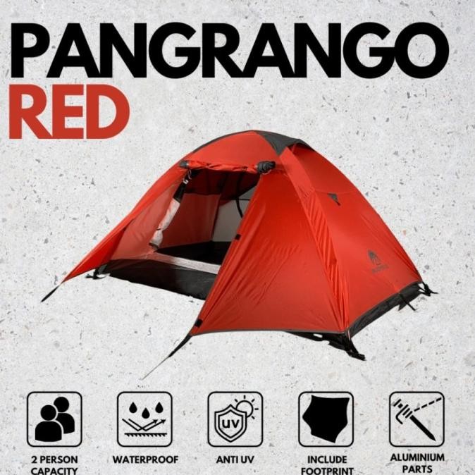 TERMURAH - Tenda Camping Big Adventure Pangrango 2 Person Tent Dome Premium