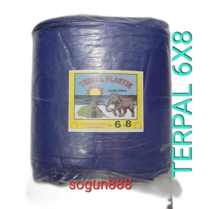 Terpal Plastik 6x8 meter. Terpal 8x6 type A3