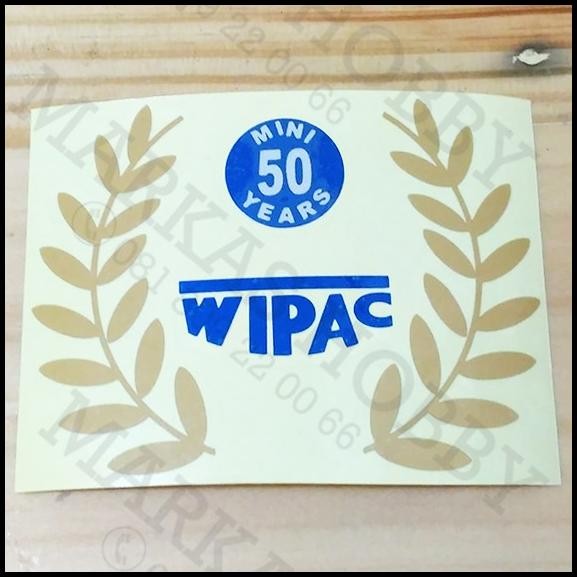 

BEST DEAL STIKER WIPAC MINI 50 YEARS !!!!!