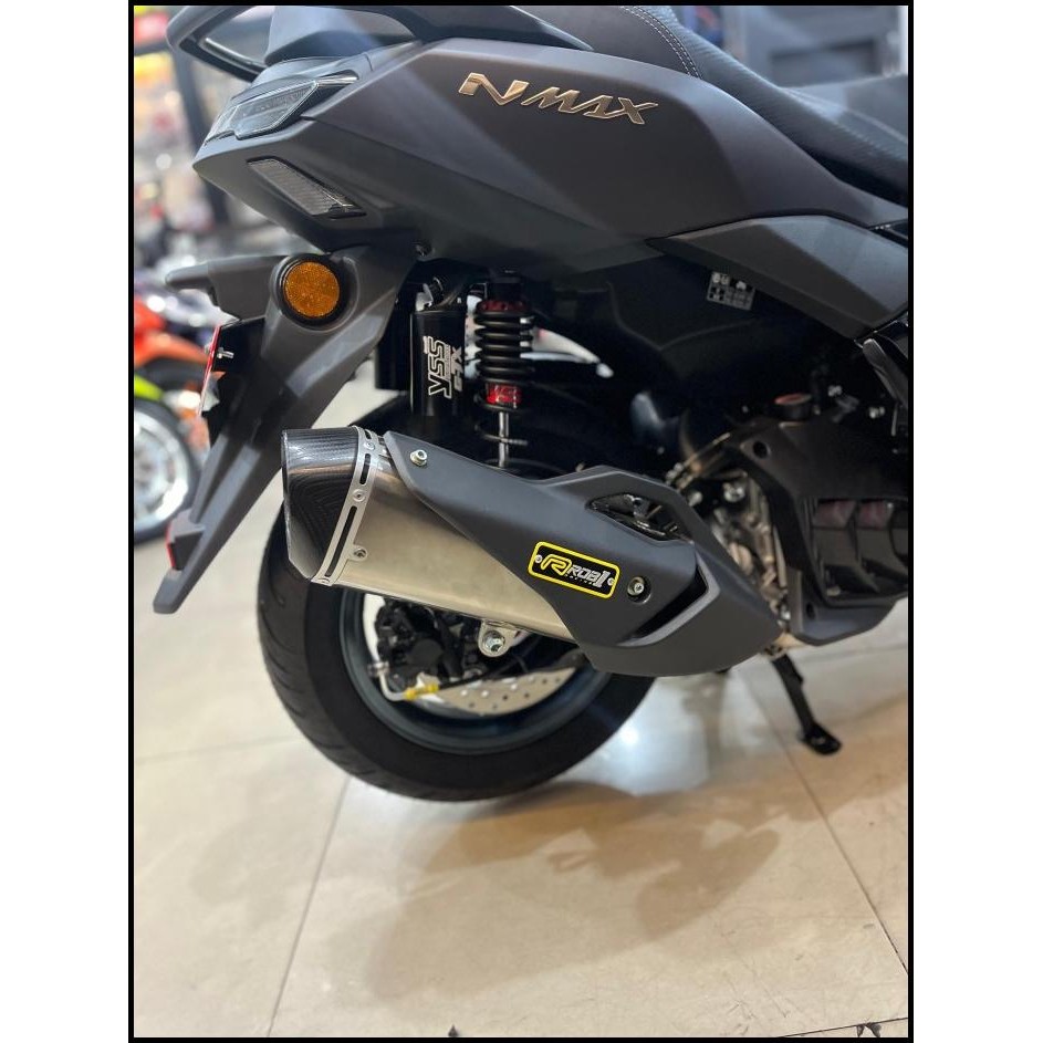 Ready KNALPOT ROB1 NMAX TURBO SILINCER OVAL. SS