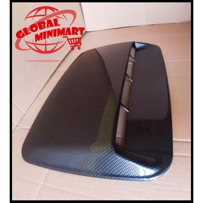 TERMURAH AIR FLOW KAP MESIN TOYOTA AGYA / DAIHATSU AYLA FULL CARBON 