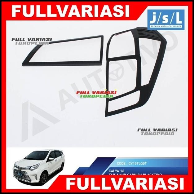 BEST DEAL GARNISH LAMPU DEPAN BELAKANG SIGRA 2019-2022 HITAM DOFF 