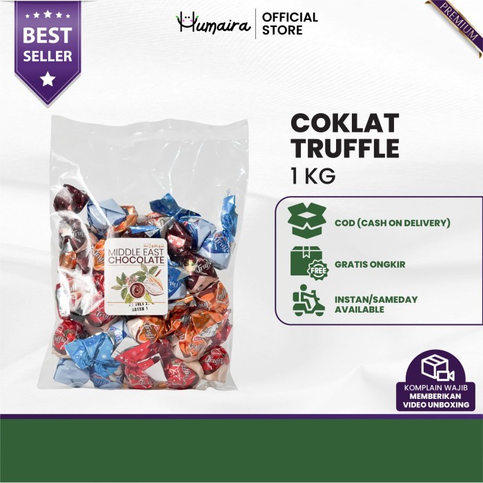 

Ready Stok - Coklat Arab Truffle 1 Kg Original Oleh Oleh Haji Umroh