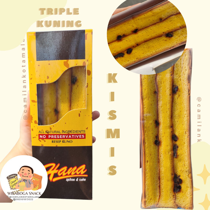 

Ready - Spikoe Hana /Spiku/Cake Kue Lapis Coklat Kismis Enak Jadul Khas Malang