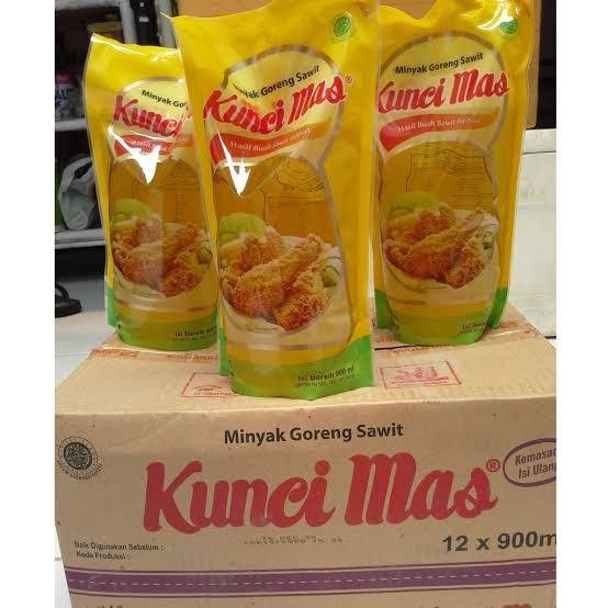 

Minyak Goreng Kuncimas 900ml isi 12 pouch perdus