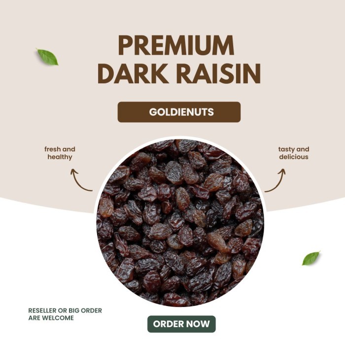 

Ready - Kismis Premium / Dark Raisin 500 Gr