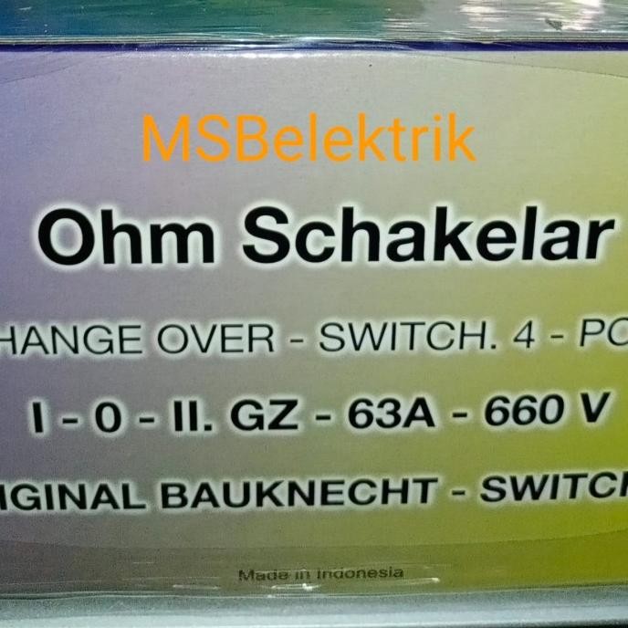 Cam Starter NK / ohm Saklar NK / COS Oryginal 32A, 40A, 63A