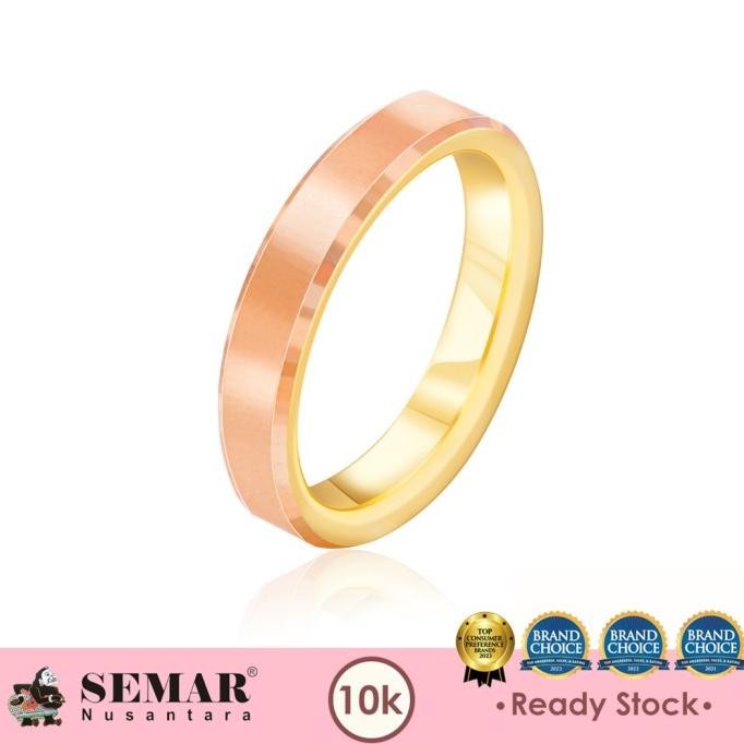

Cincin Emas Pipa Kaca Gold 10K Semar Nusantara Original Dan Terpercaya