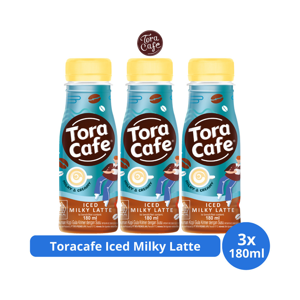 

Toracafe Iced Milky Latte 180ml x 3 pcs