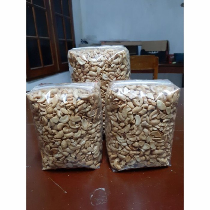 

Ready Kacang Mede Mete Matang Oven Remukan Meniran Patah 4 Netto 500 Gram