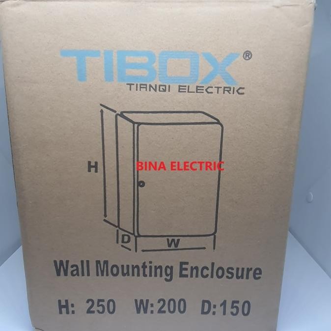 Tibox 250x200x150 / Tibox 250x200x150mm / Box Panel Besi Tibox
