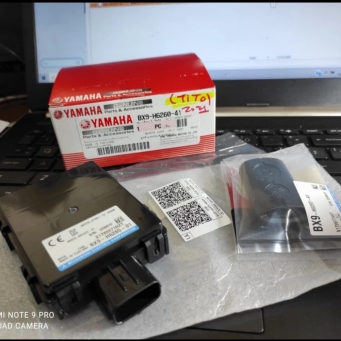 Remote Keyless Set ECU Xmax ,Aerox 155,Freego,Lexi ASLI B74 H6260 40
