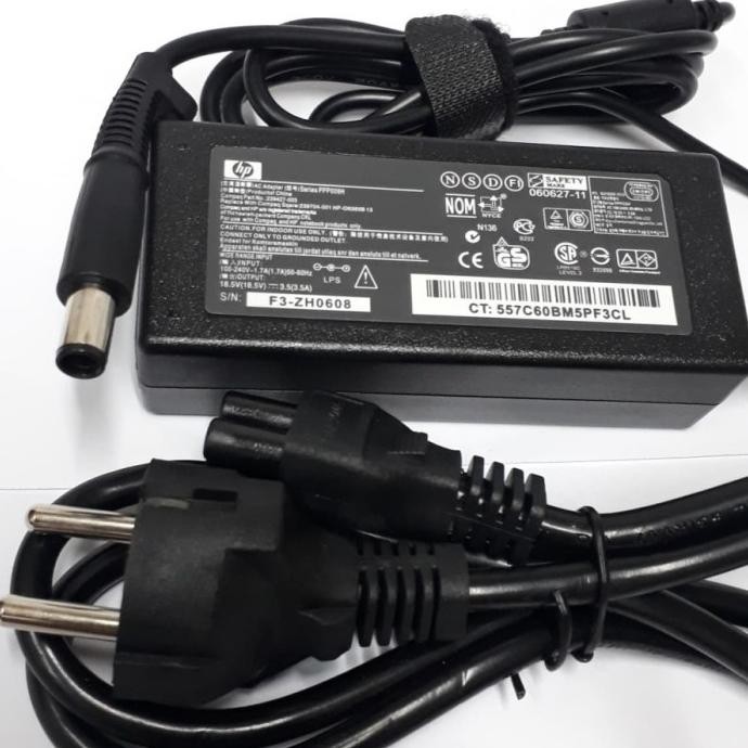 

Diskon! Adaptor Charger Laptop HP Compaq 6830s 6910p 6710 18.5V 3.5A Original