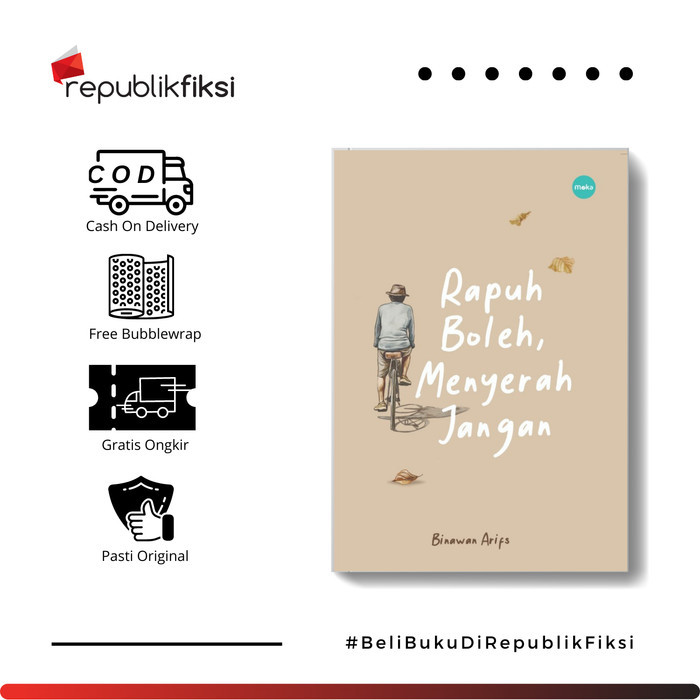 

Buku Rapuh Boleh, Menyerah Jangan - Binawan Arifs - Moka Media