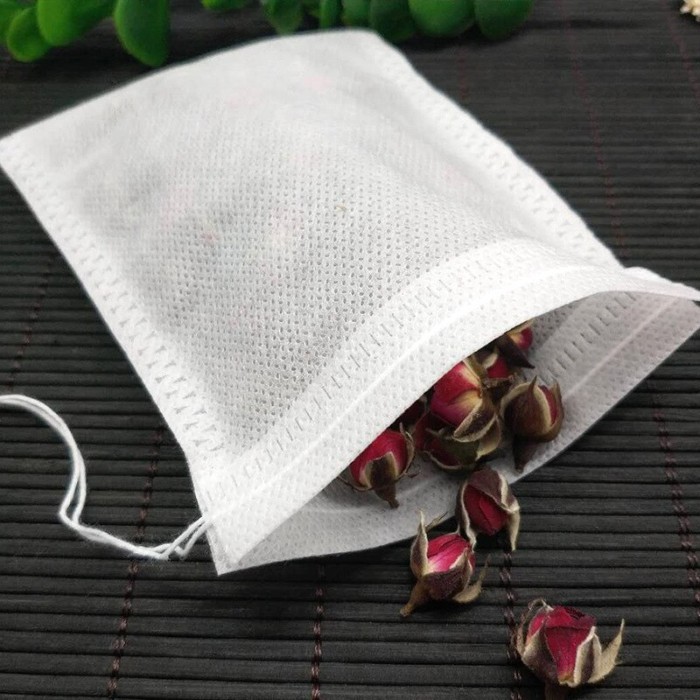 

BEBAS ONGKIR - Kantong Filter Saringan Teh Teabag Disposable One Two Cups 100 Pcs