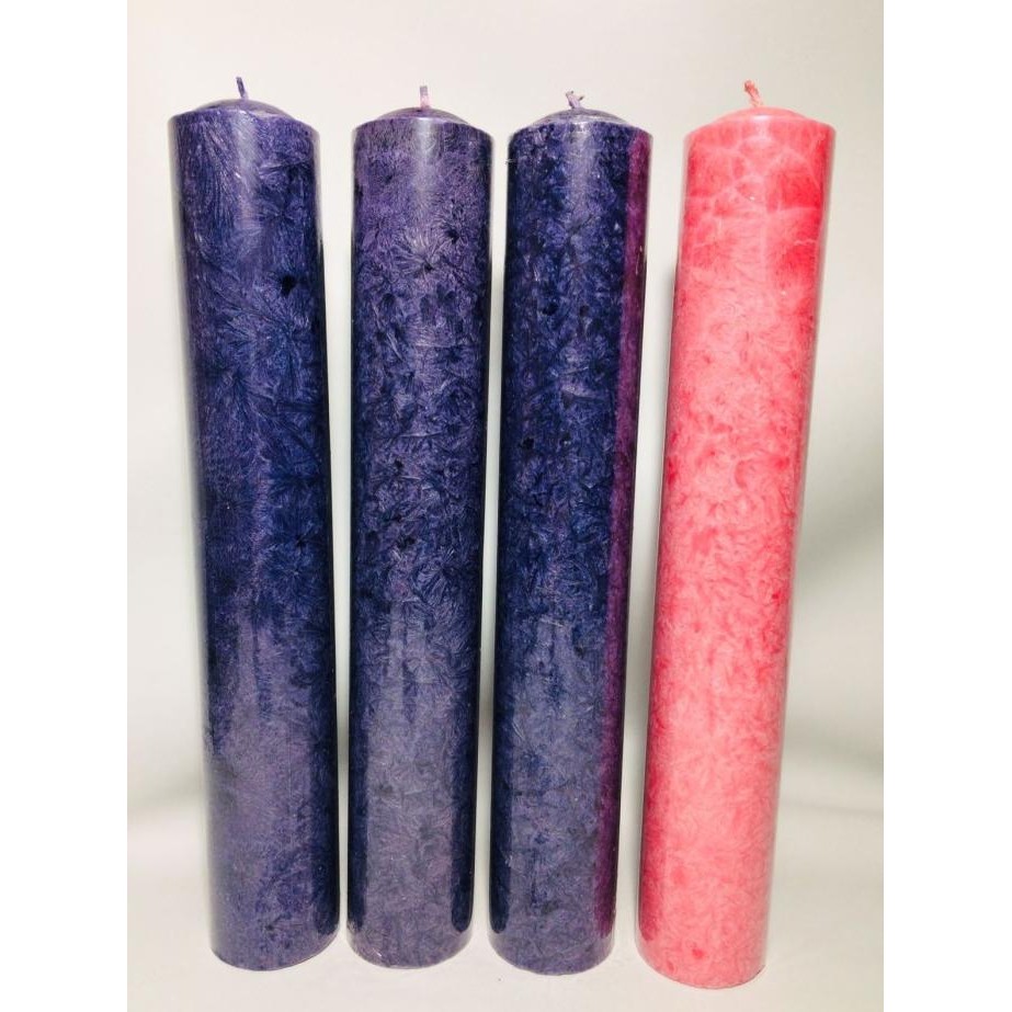 Lilin Advent Pilar Besar 30Cm Terbaik