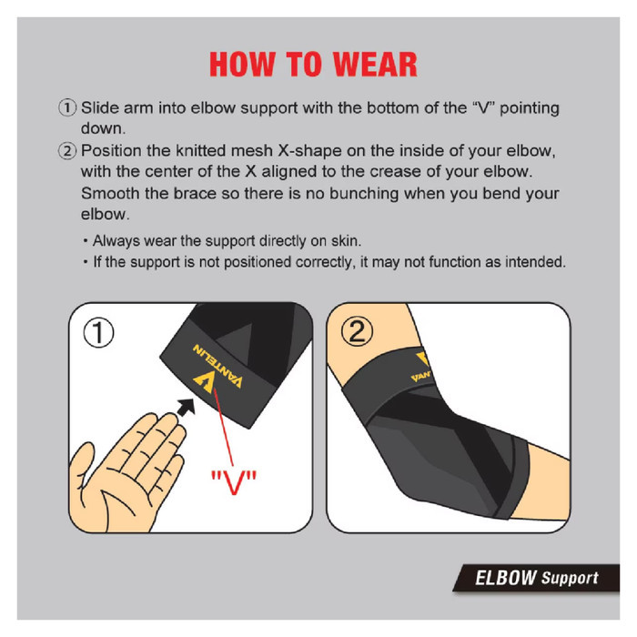Terlaris Elbow Support Vantelin Kowa Deker Siku