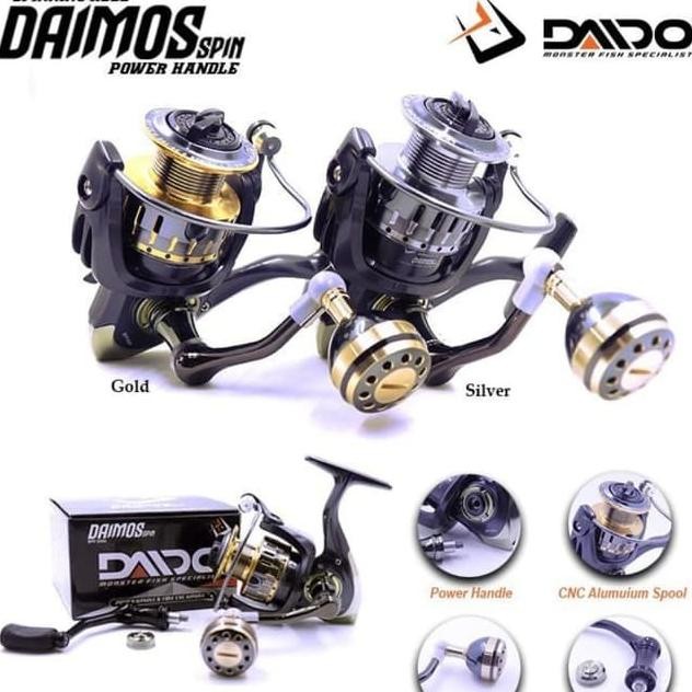 Rel Rell Daido Daimos 1000 Gulungan Pancing Katrol Pancing