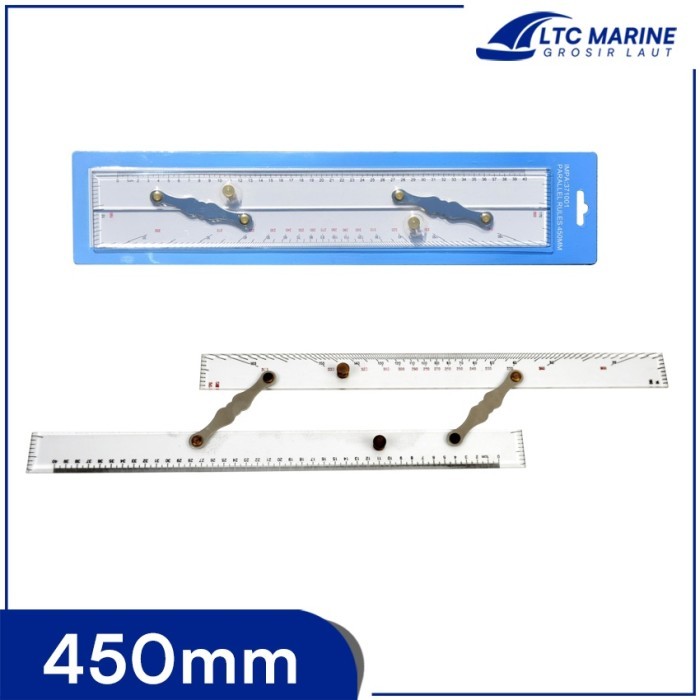 

IMPA 371001 Navigation Parallel Ruler Mistar Jajar Peta 450mm