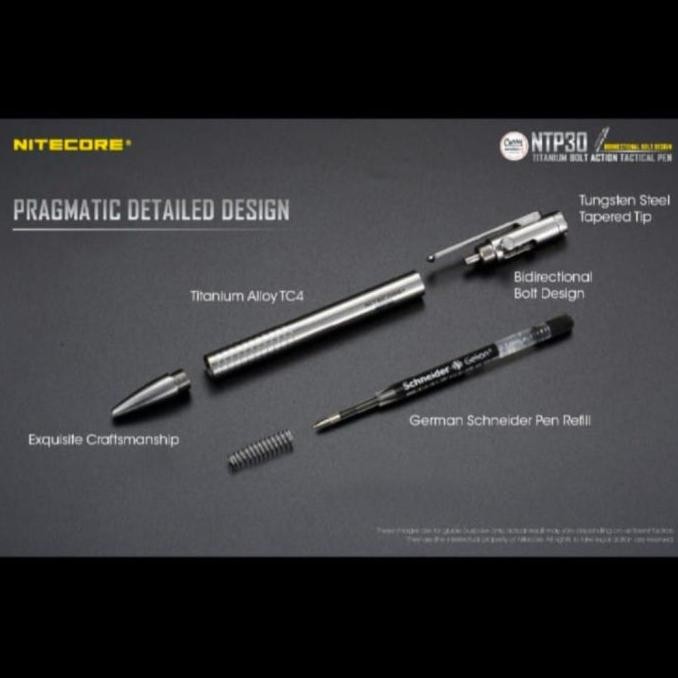 

TERBARU - Pen Refills German Schneider Pen Refills Nitecore NTP30