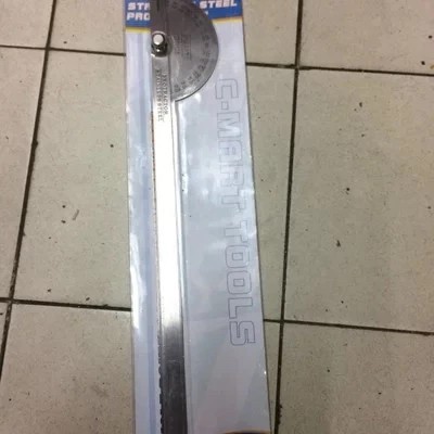 

Busur Derajat Panjang Half Round Long Handle Protector Stanles Steel