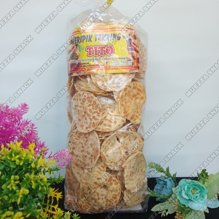 

BOOM SALE Keripik Tempe Sagu/Kripik Tempe Oven 1 Bal Isi 1 Kg Di Jamin Termurah