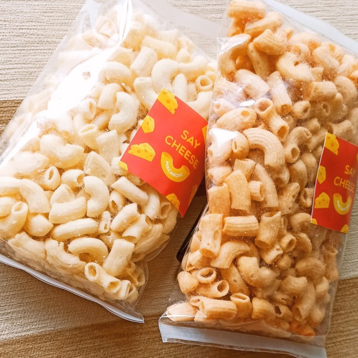 

TERUJI Say Cheese Premium Cheese Macaroni Snack Cemilan Anak Makaroni Keju