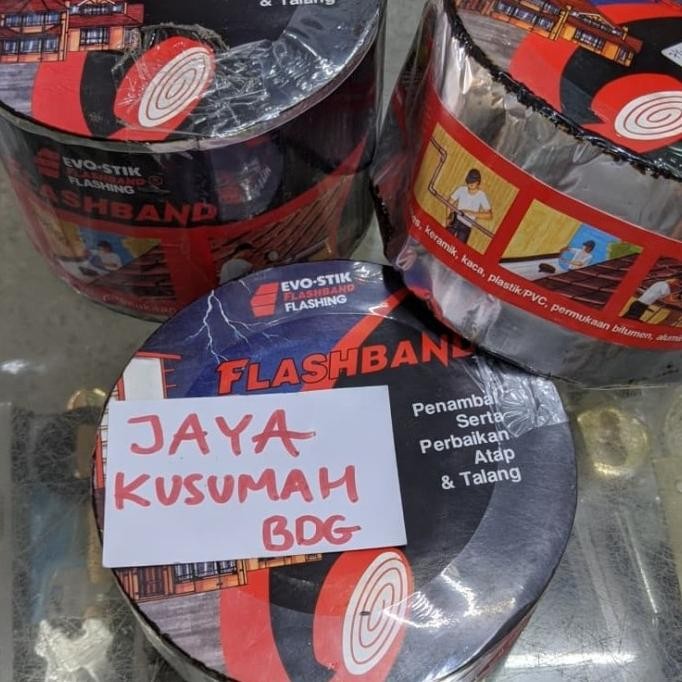 HOT PROMO Flashband Evo Stik Bitumen lebar 10 cm Aspal Alum tambal Seng Talang