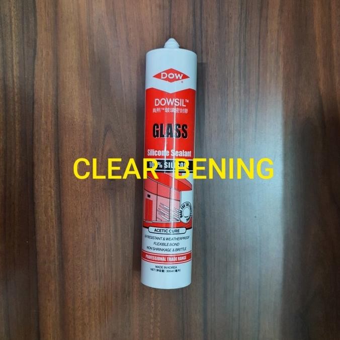 SALE Lem Silikon DOWSIL Acid 300 ml / Lem Silicone Sealant