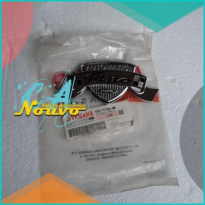 emblem body belakang yamaha fino premium YGP 11OKTZ4 perkakas