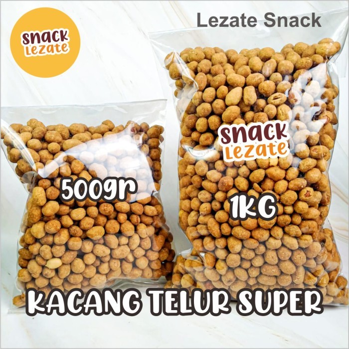 

TERPERCAYA Kacang Telur Kiloan 1Kg Goreng Super Murah / Kacang Telur Medan Telor