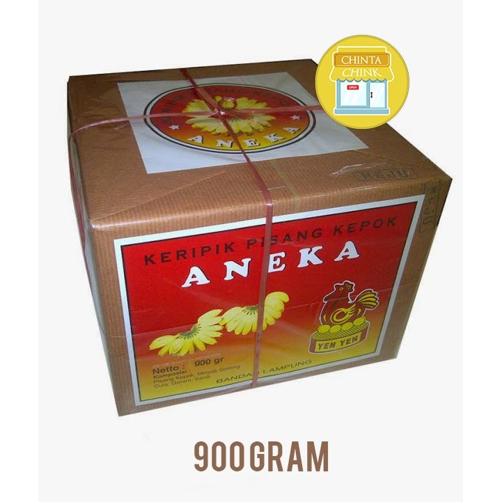 

BOOM SALE Keripik Pisang Coklat Aneka Yen-Yen Lampung Kemasan Box 900g