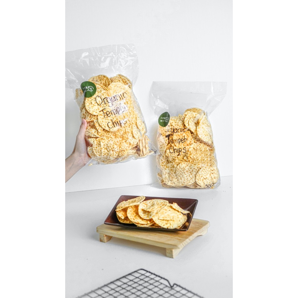 

LIMITED EDITION Organic Tempeh Chips / Keripik Tempe Organik