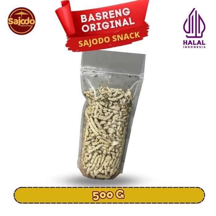 

PRODUK TERBATAS BASRENG ORI DAUN JERUK 500GRAM SAJODO SNACK