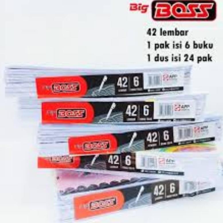 

Terbaru Buku Tulis Big Boss Vision 42 Lembar