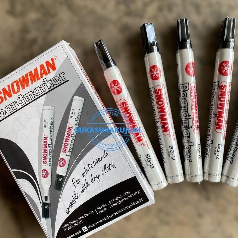 

Sale Spidol Whiteboard Snowman Bg-12