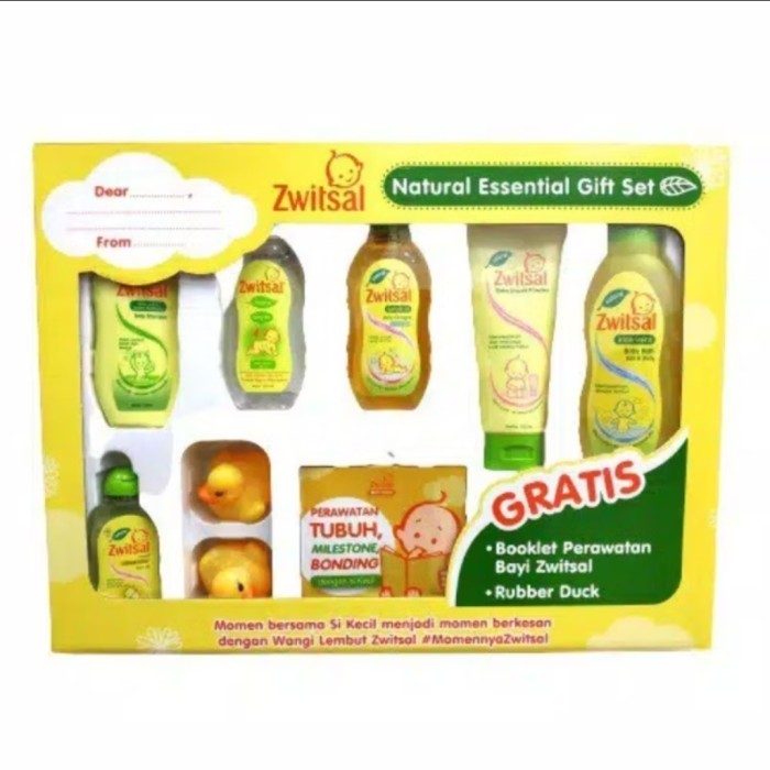 KOMPLIT Promoo  zwitsal box paket lengkap // baby gift set hampers // sabun shampo minyak telon