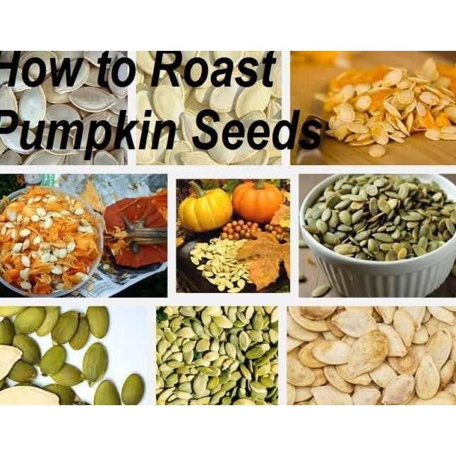 

500Gr Roasted Pumpkin Seeds - Labu Kupas - Kuaci Oven- Matang