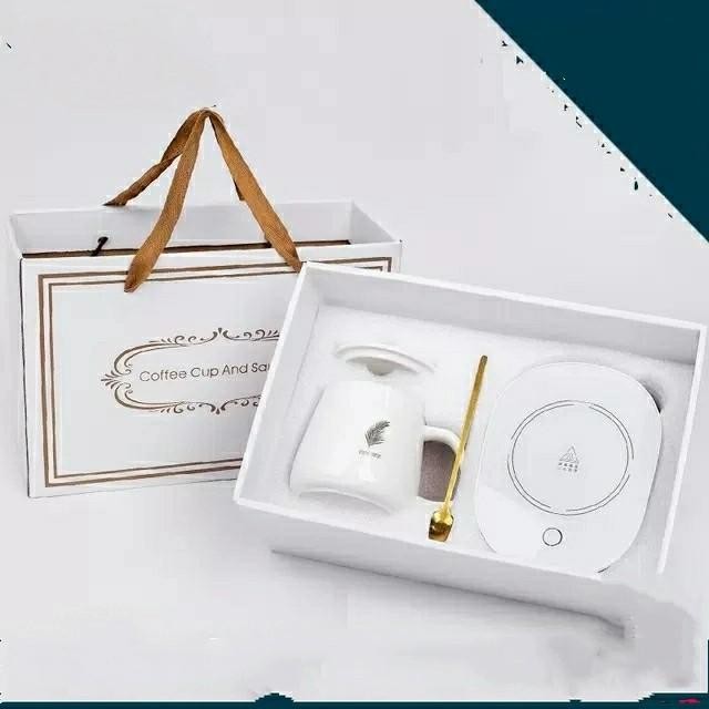 Gelas Penghangat/ Cangkir Penghangat/ 1 Set Penghangat Gelas