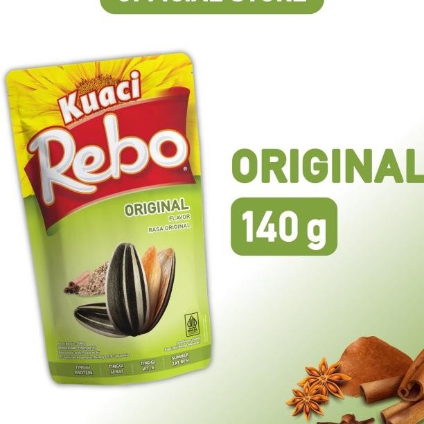 

Rebo Kuaci Bundling 3 Pcs 140 Gram - Rasa Coconut, Caramel &
