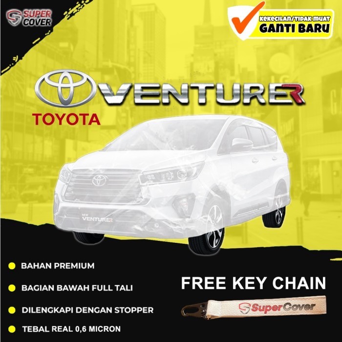 Cover Sarung Mobil Plastik Transparan Anti Air INNOVA REBORN