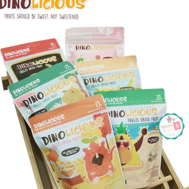 

Dinolicious Freeze Dried Fruit Chip 15Gr | Sna Celan Bayi Anak