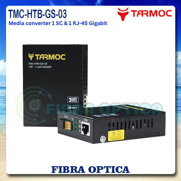 TERMURAH - Tarmoc TMC-HTB-GS-03 Media Converter 1FO 1LAN Gigabit HTB GS03