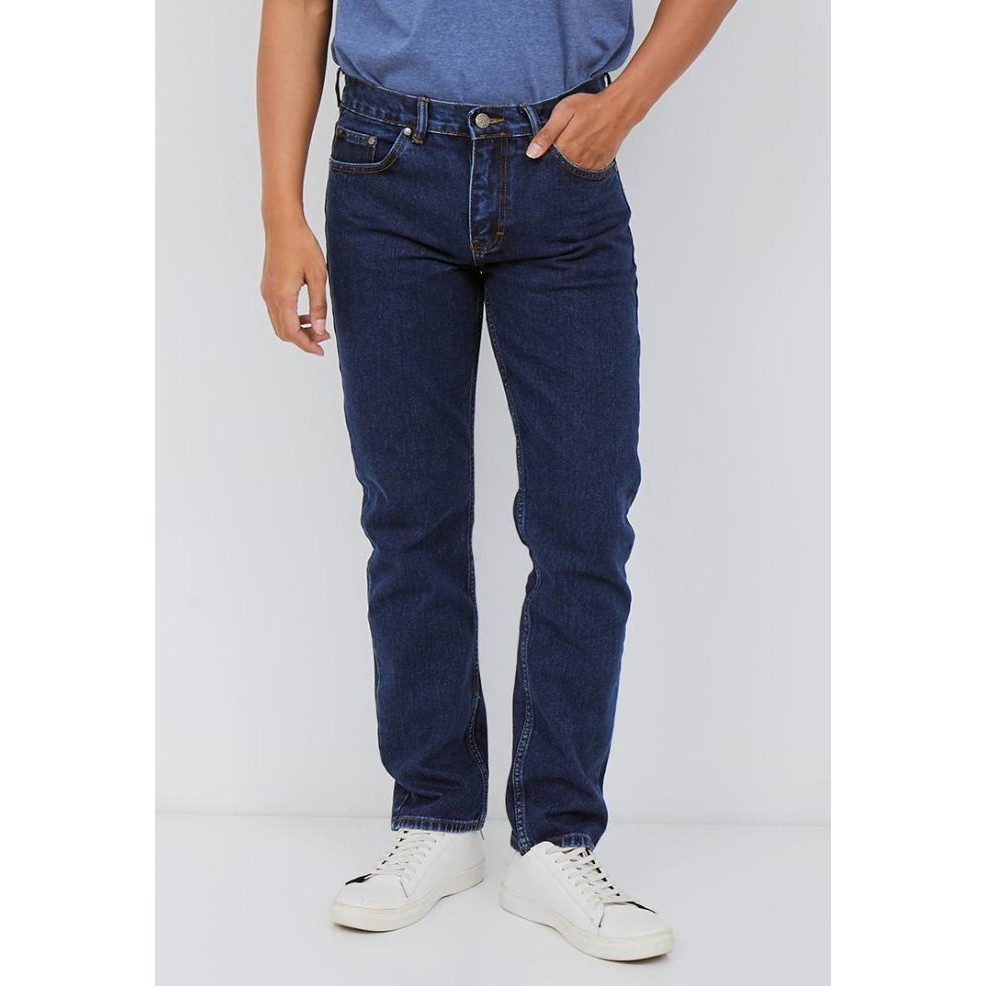 

BLUE- CARVIL JEANS PRIA JEANS MAX-26 BLUE