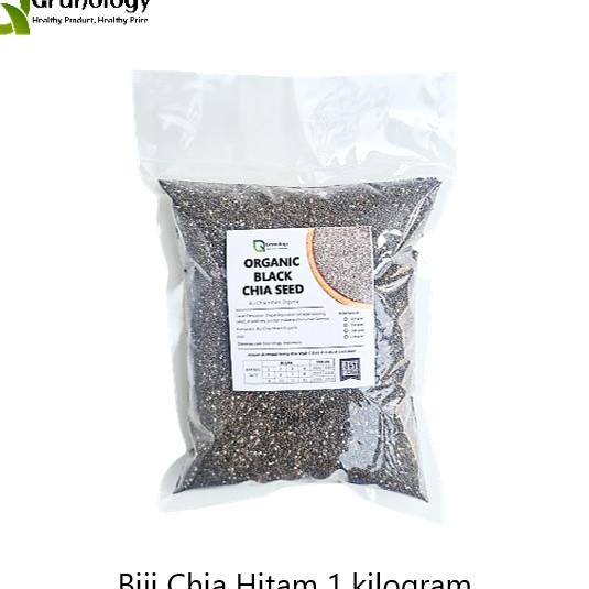 

Organic Chia Seed Peru Kualitas Terbaik (1 Kilogram) By Granology