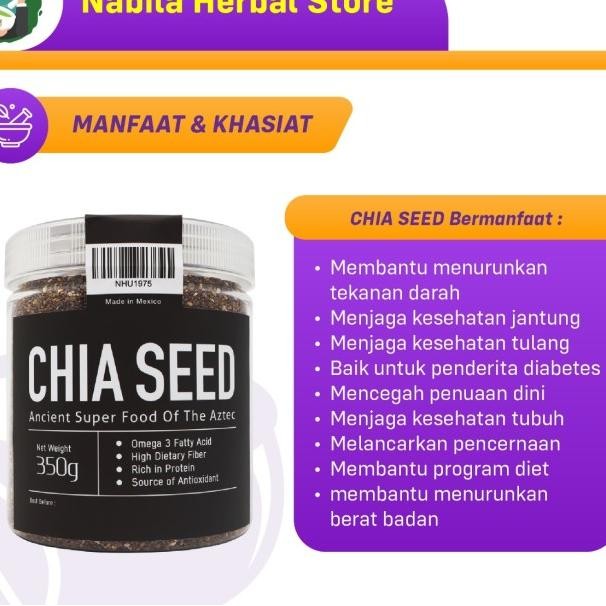 

Chia Seed 350 G