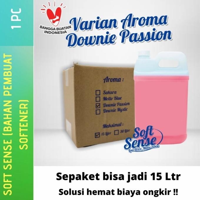 

softsense bahan pembuat softener / pelembut pakaian (downie passion) termurah