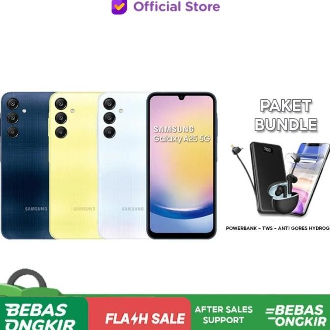 

BLUE- SAMSUNG GALAXY A25 5G 8/256 GB GARANSI RESMI 8 256 GB BLACK BLUE