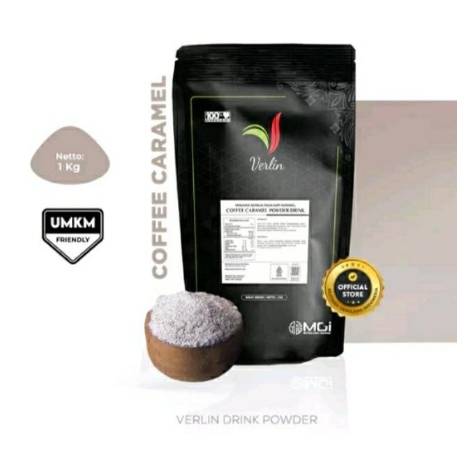 

Siap Kirim Verlin Coffee Caramel 1 kg /powder drink / minuman serbuk instan READY