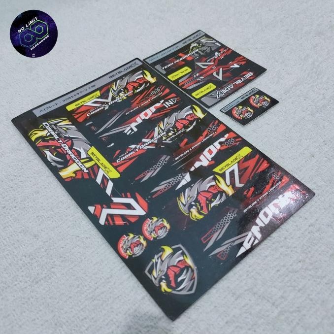 

BLUE- BEYBLADE X DRESS UP STICKER VER 2 (COBALT DRAGOON, COBALT DRAGOON CORO VER, PHOENIX WING BLUE VER)